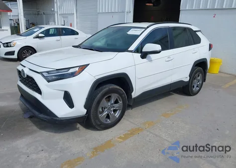 2022 Toyota Rav4 Hybrid Xle из США, поврежденный, VIN 2T3RWRFV8NW129796